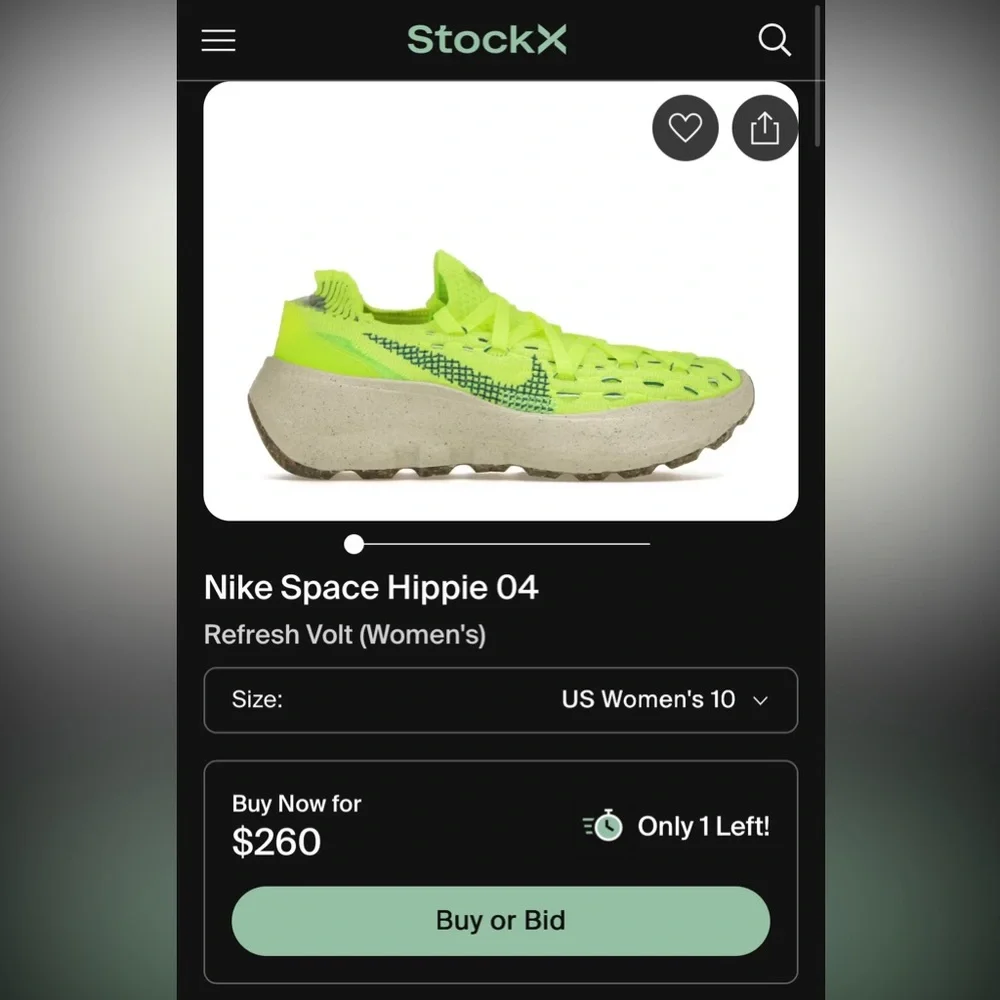 Nike vibrant neon